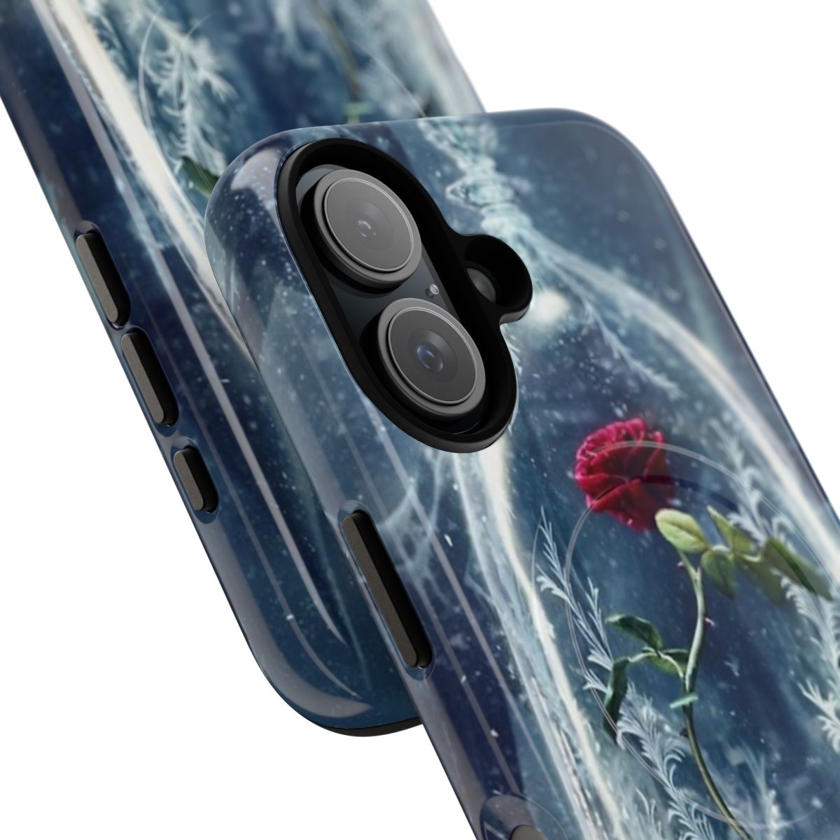 Enchanted Rose Tough Magnetic Phone Case - Detail