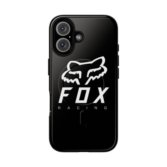 Rugged phone case with fox-inspired design for outdoor enthusiasts