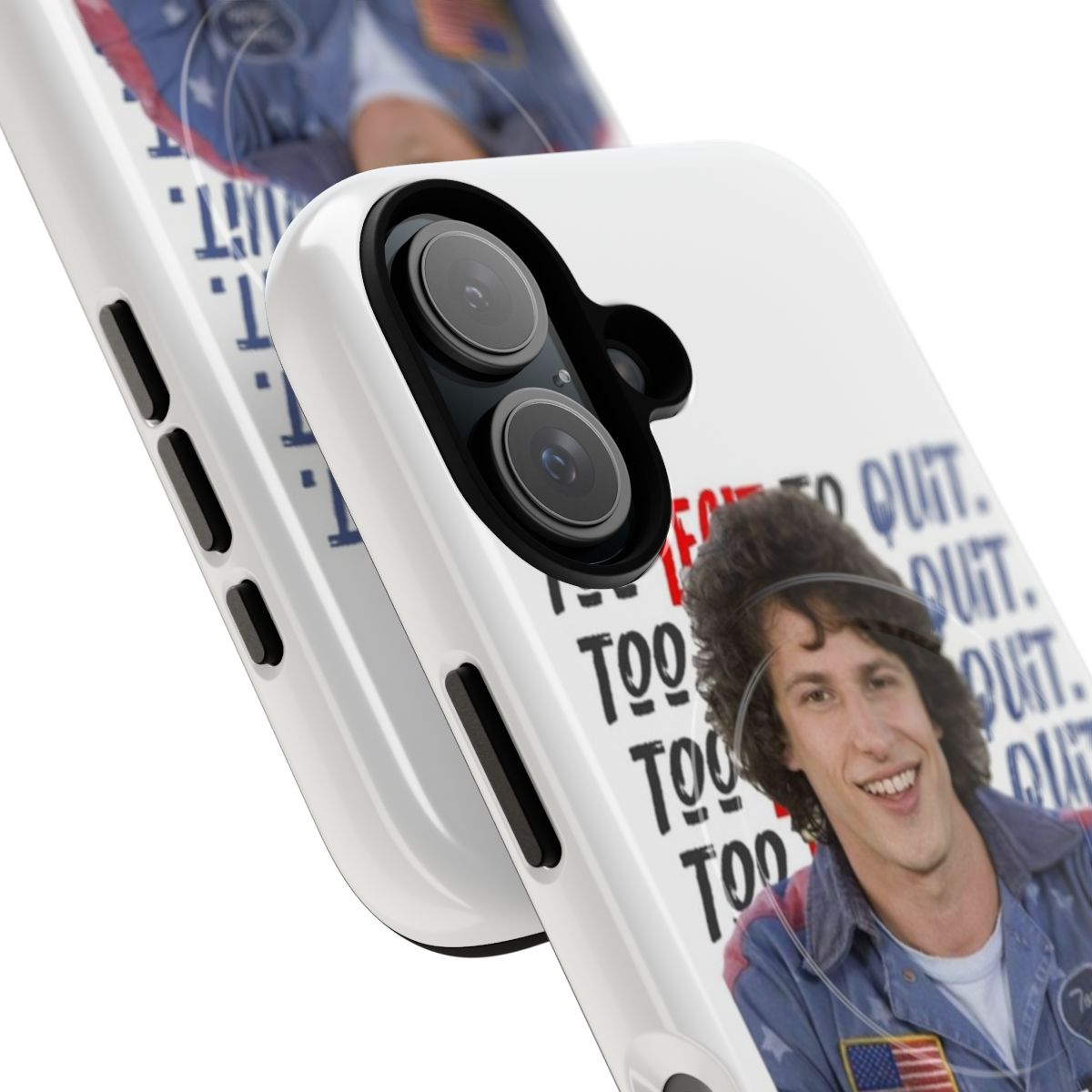 Andy Samberg inspired Hot Rod magnetic tough phone case - Detail