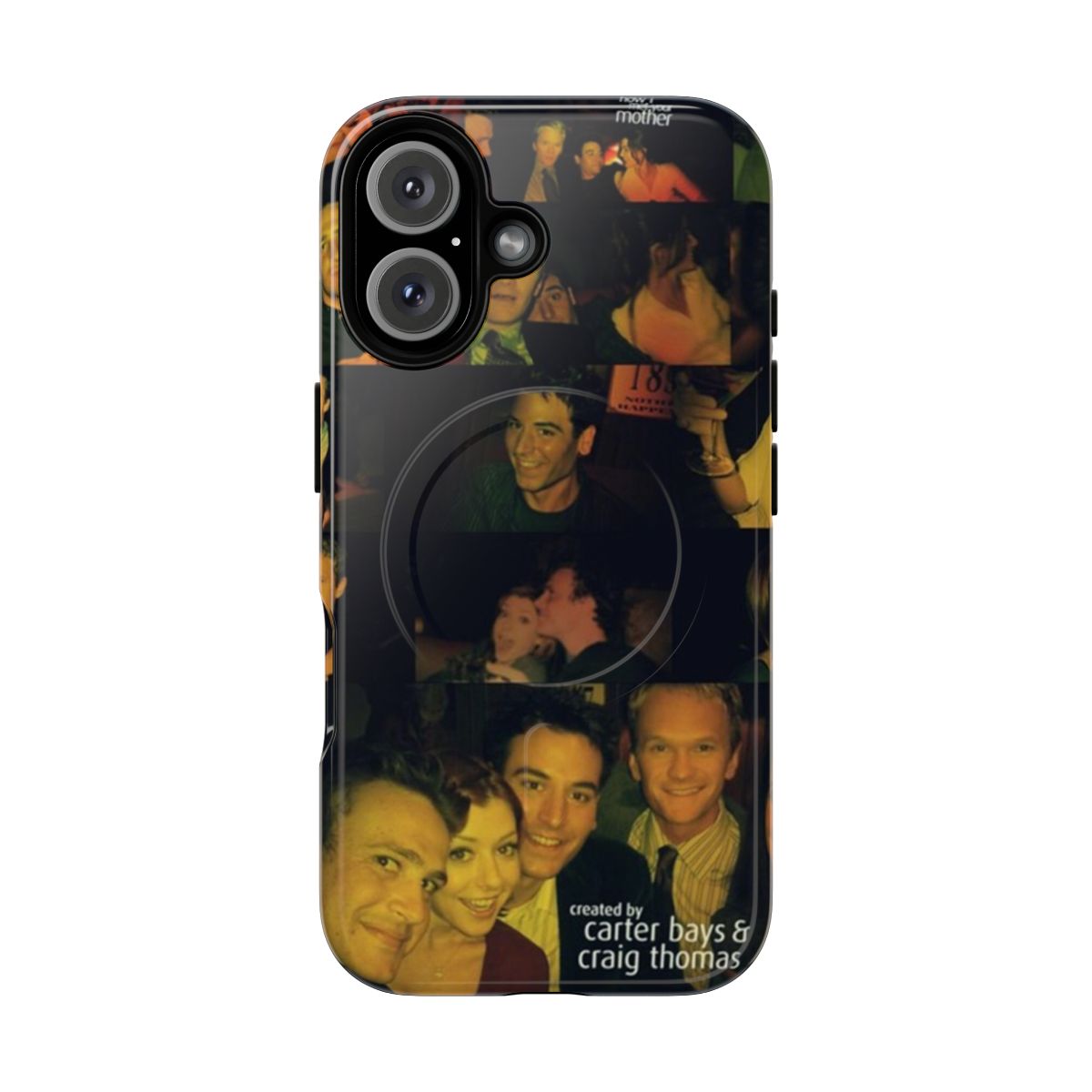 Stylish phone case inspired by the popular TV show "How I Met Your Mother"