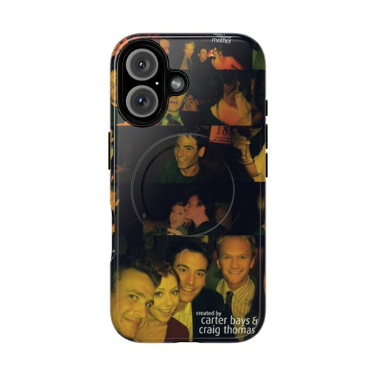 Stylish phone case inspired by the popular TV show "How I Met Your Mother"