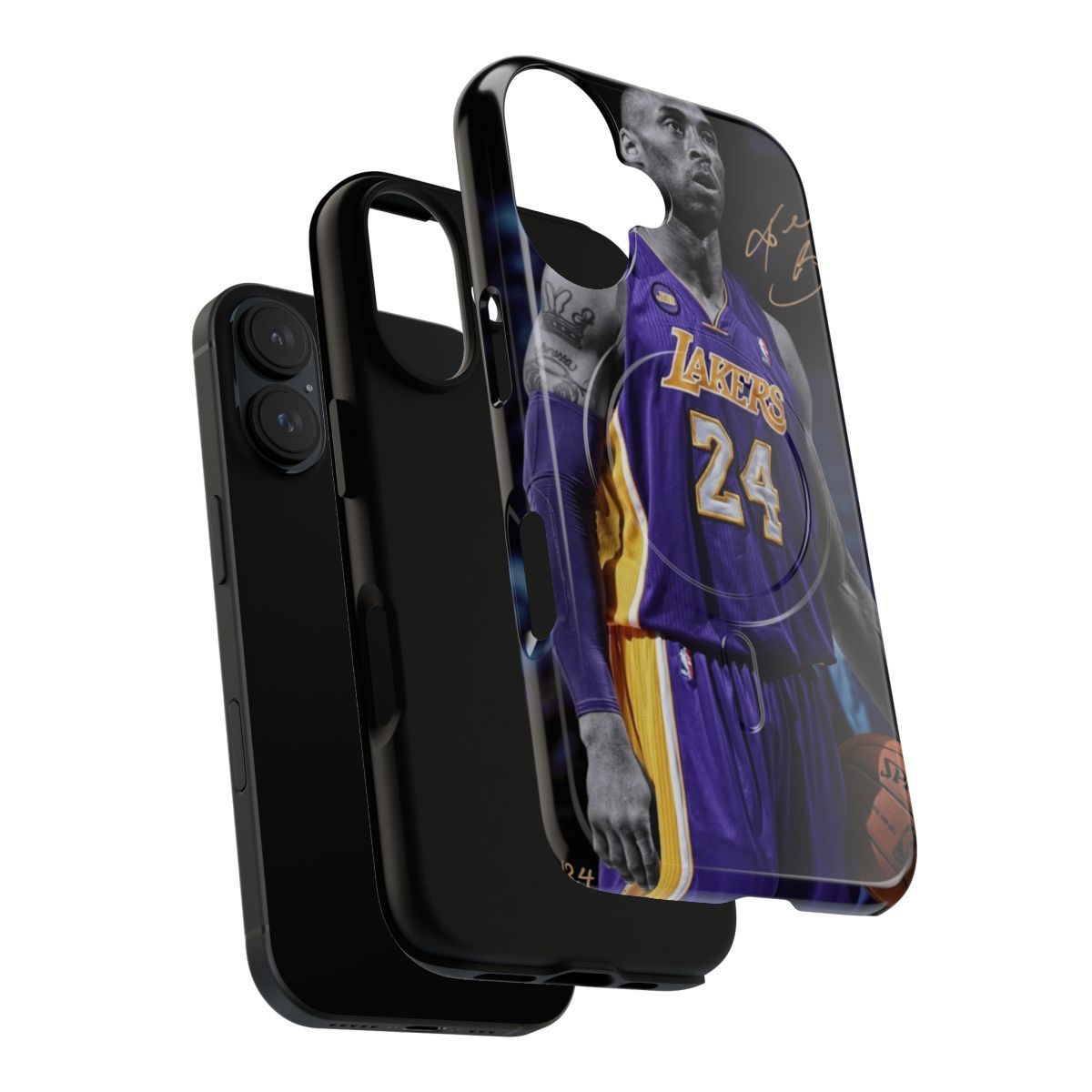 Magnetic Tough Basketball Phone Case - Layers