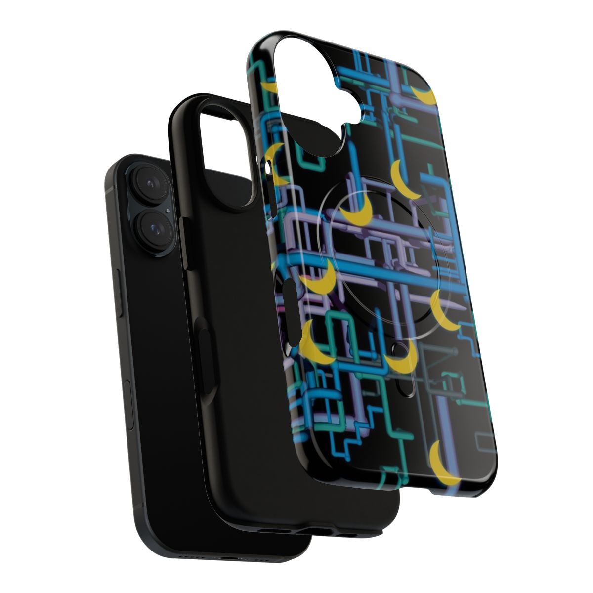 Complicated Shirt Pattern Magnetic Tough Phone Case for Smartphones - Layers