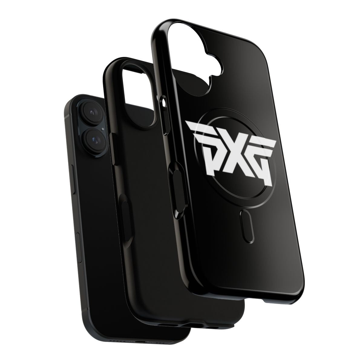 Magnetic tough phone case featuring golf equipment and American sports designs - Layers