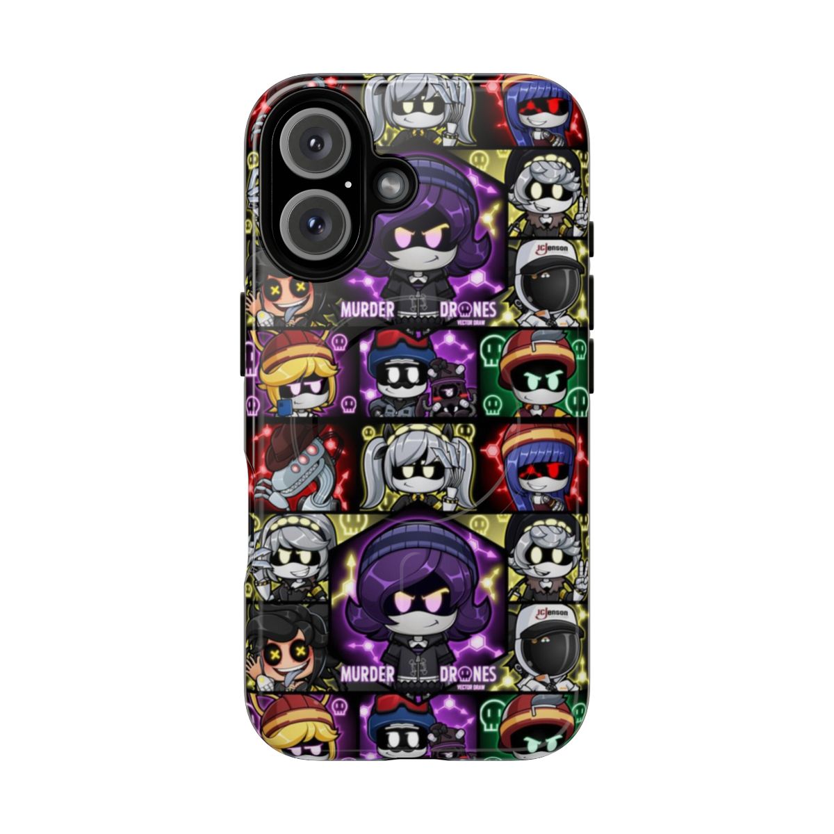 Magnetic tough phone case featuring artwork from the popular anime series One Piece