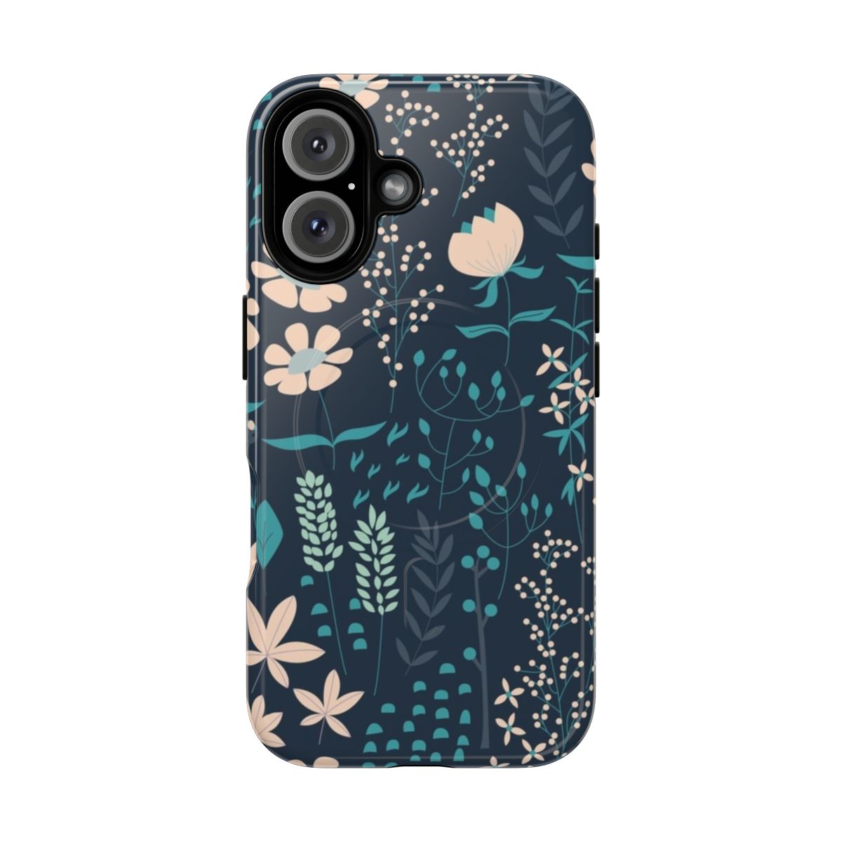 Artistic and elegant floral garden phone case design