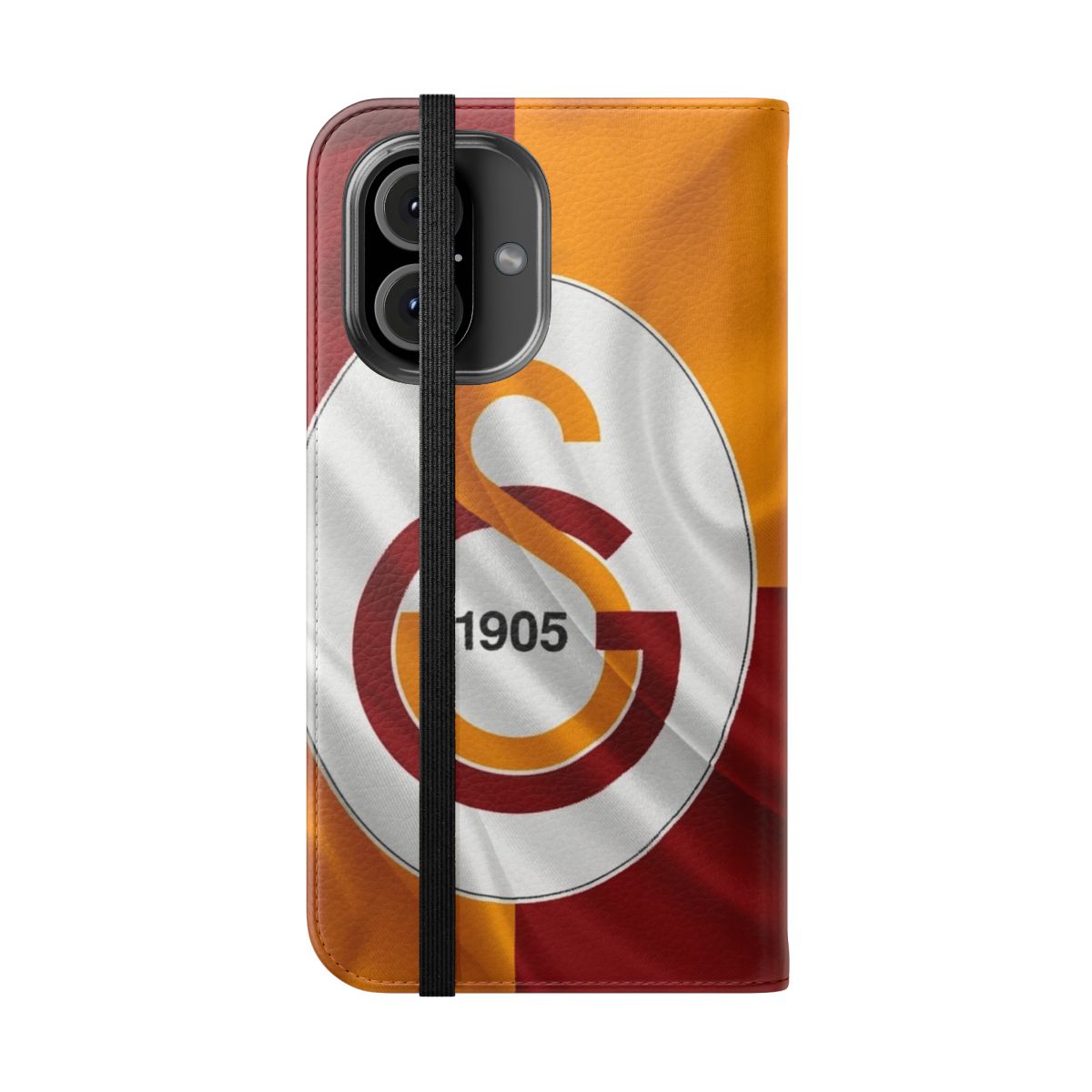 Galatasaray Inspired Flip Phone Case - Folded Front