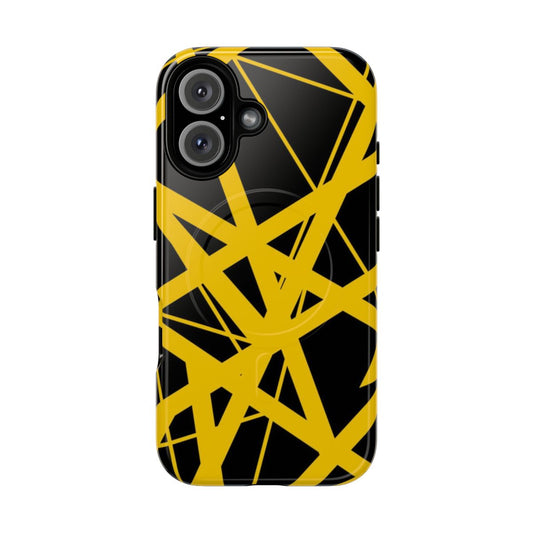 Stylish phone case featuring the iconic EVH stripes design, inspired by the legendary Eddie Van Halen