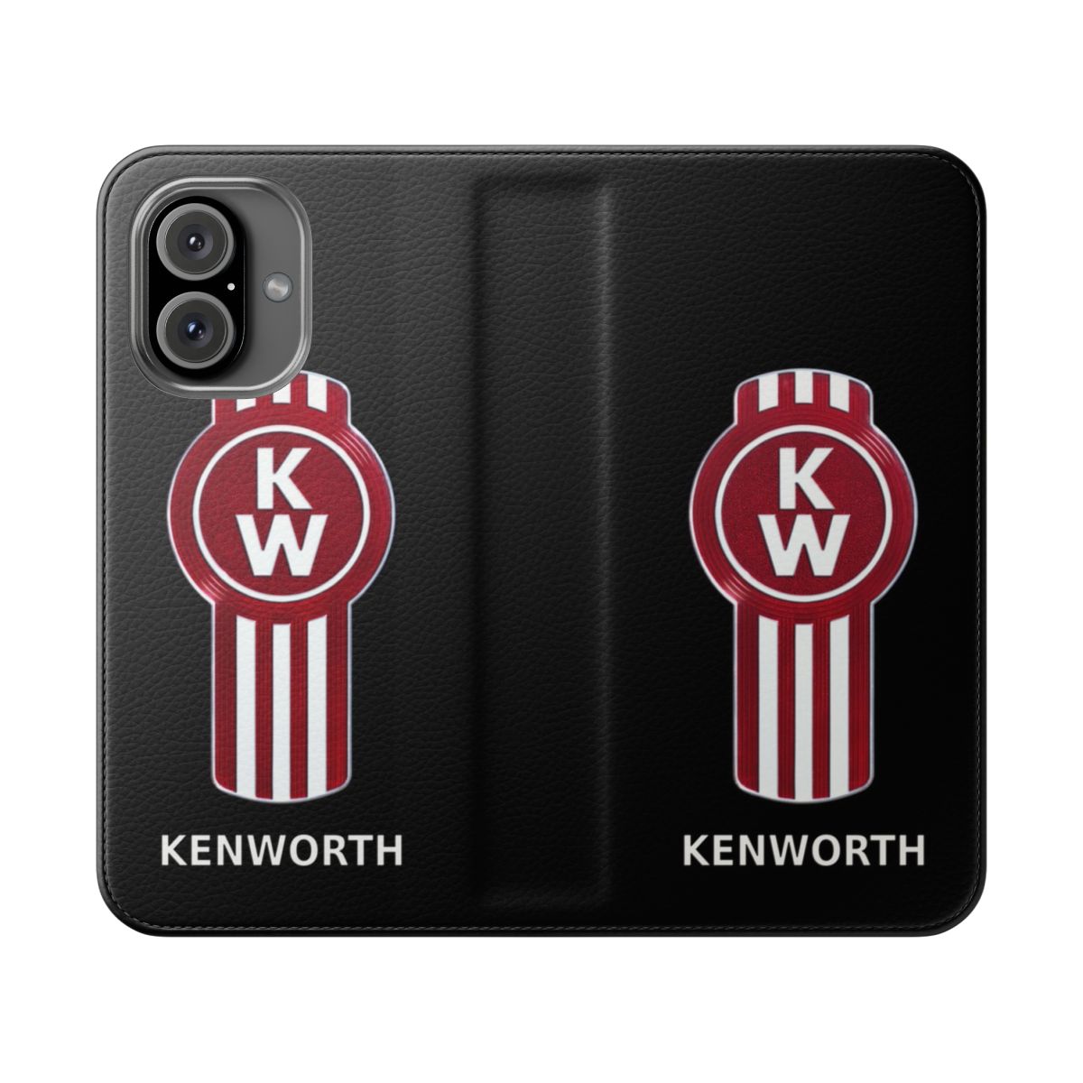 Kenworth Flip Cover Phone Case for Trucks and Truckers