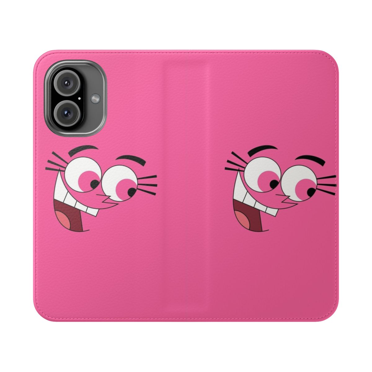 Cartoon-themed phone case featuring Wanda from the popular Fairly Oddparents TV show