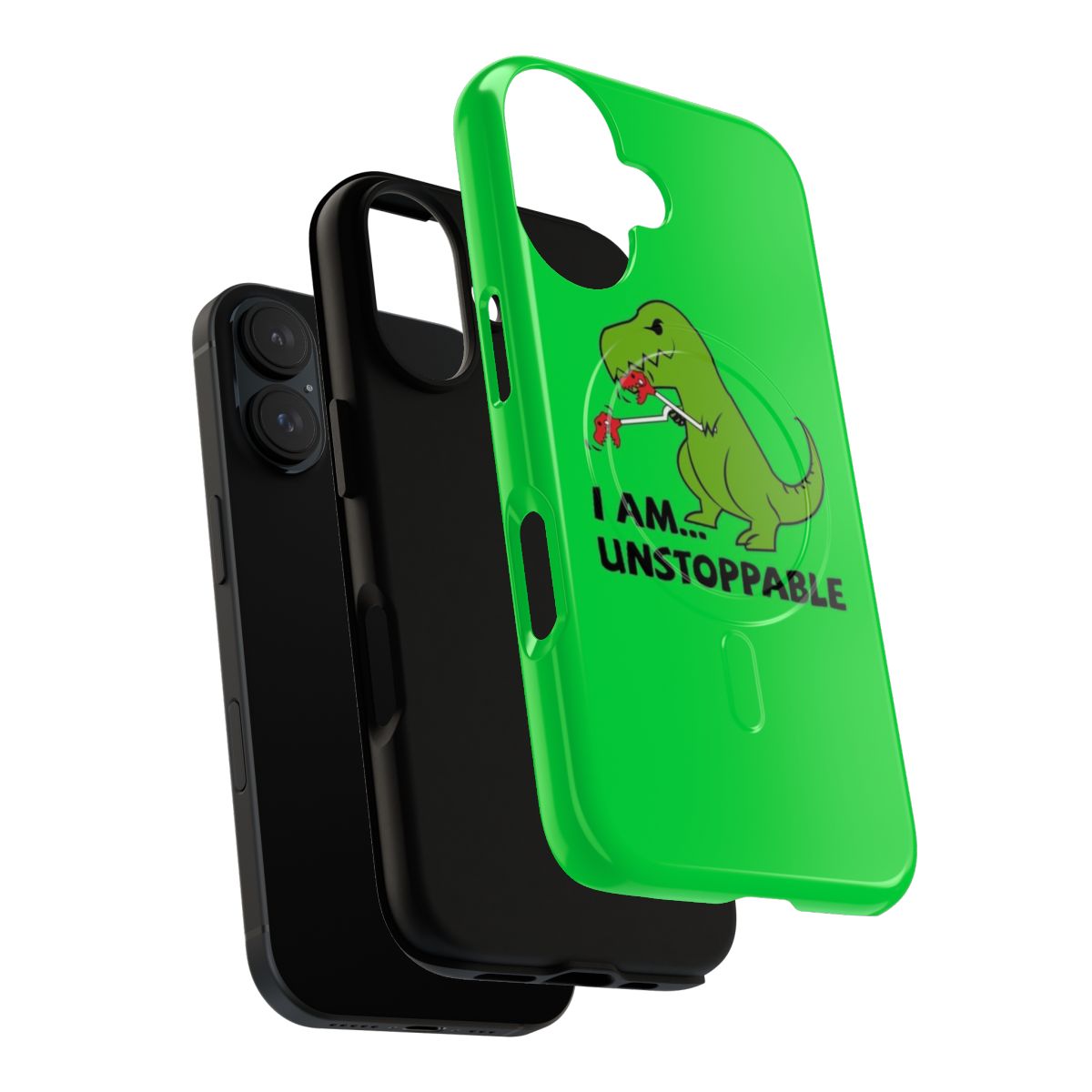 Dinosaur T-Rex Magnetic Tough Phone Case - Layers