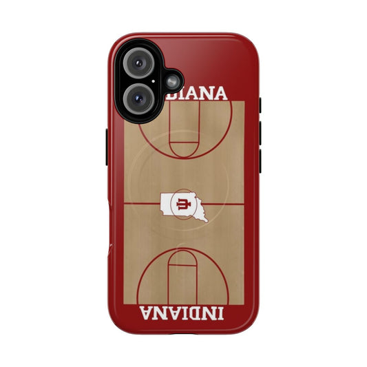 Indiana University Basketball Court Magnetic Tough Phone Case