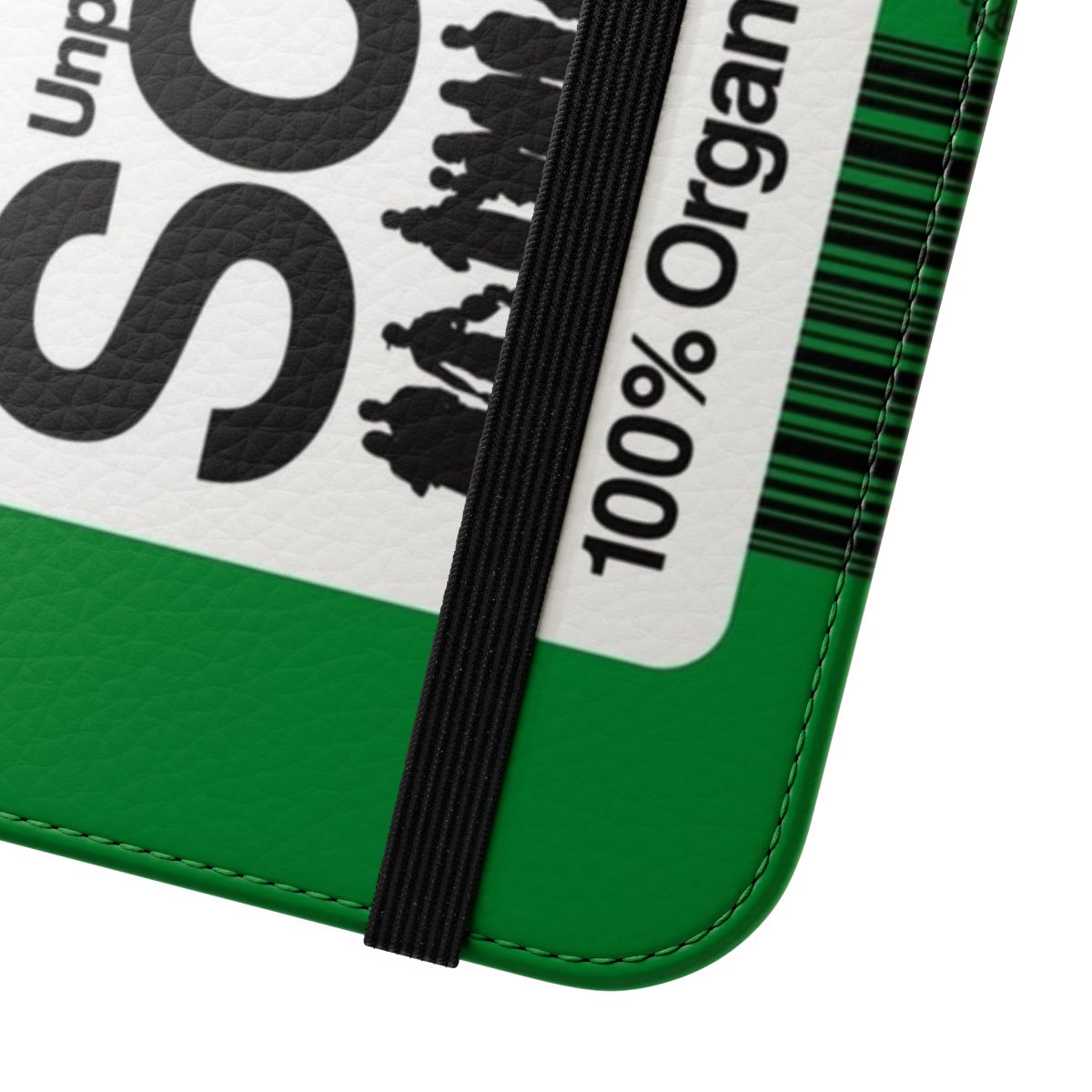 Soylent Green-themed flip cover phone case for sci-fi fans - Close Up