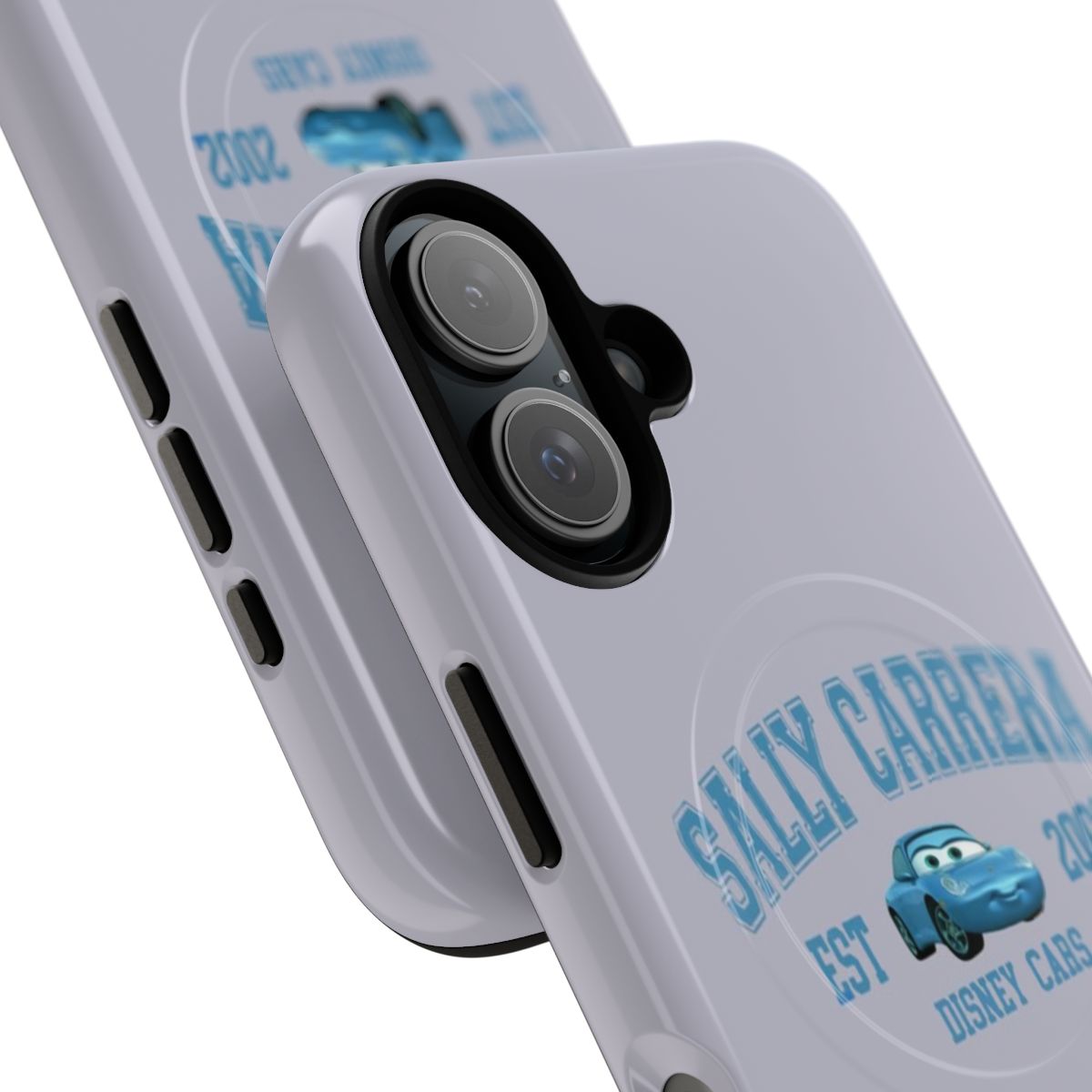 Magnetic phone case with image of Sally Carrera from the Pixar Cars franchise - Detail