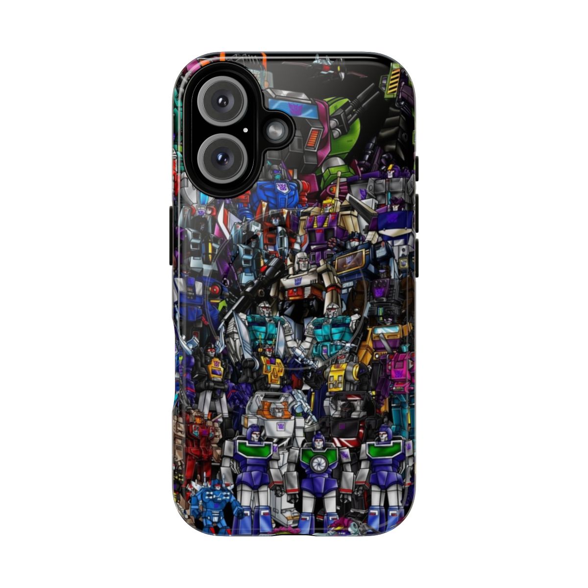 Transformers G1 Decepticons-inspired magnetic tough phone case