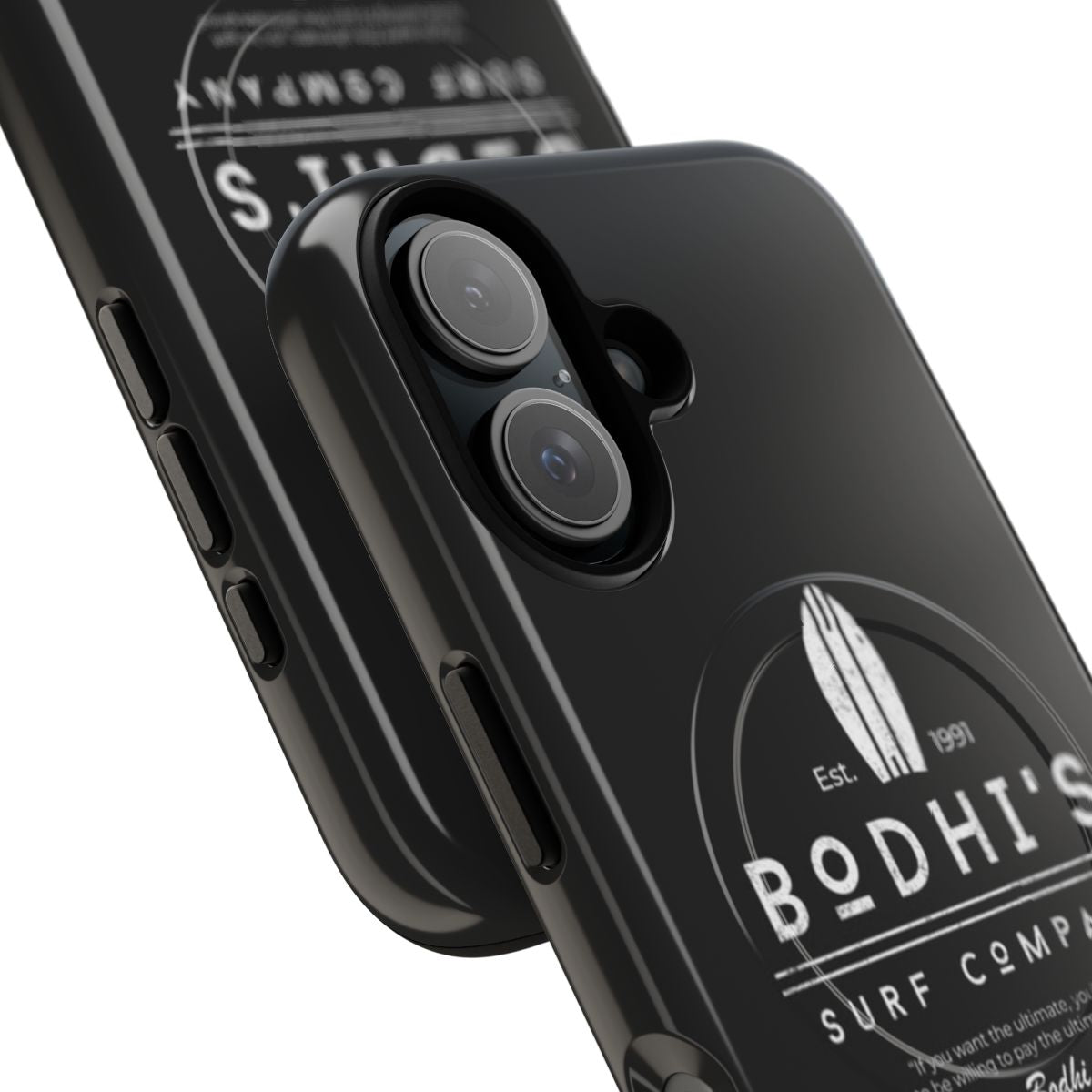 Magnetic tough phone case with a Point Break movie-inspired design. - Detail