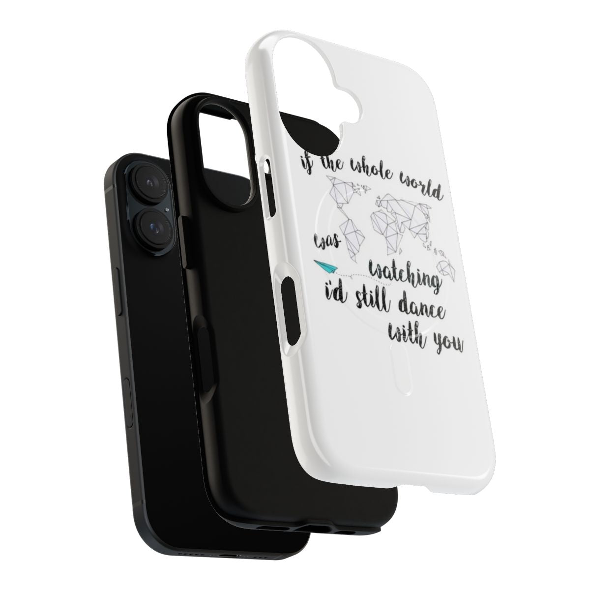 One Direction inspired magnetic tough phone case featuring Niall Horan lyrics - Layers