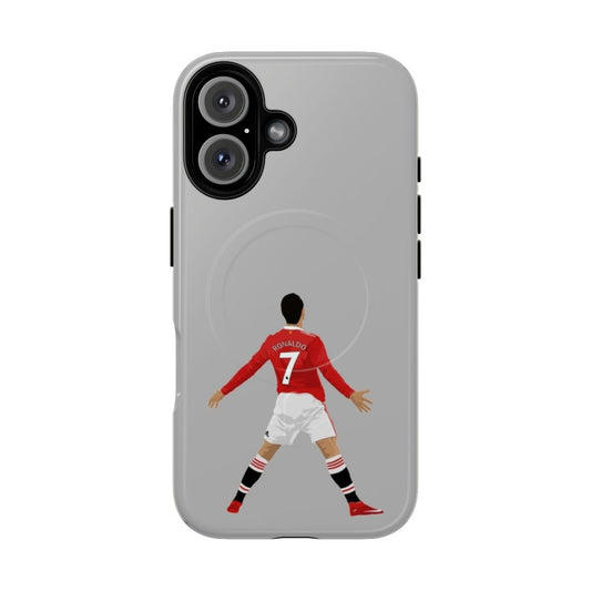 Manchester United inspired phone case with Cristiano Ronaldo CR7 design