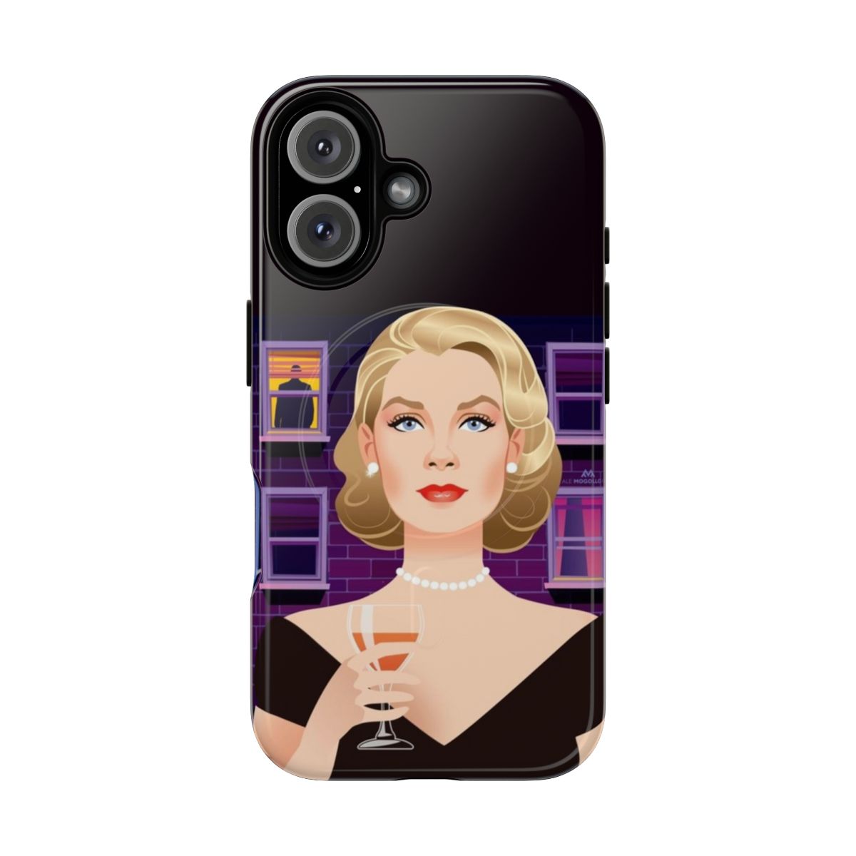 Artistic and durable phone cases with a movie-inspired design