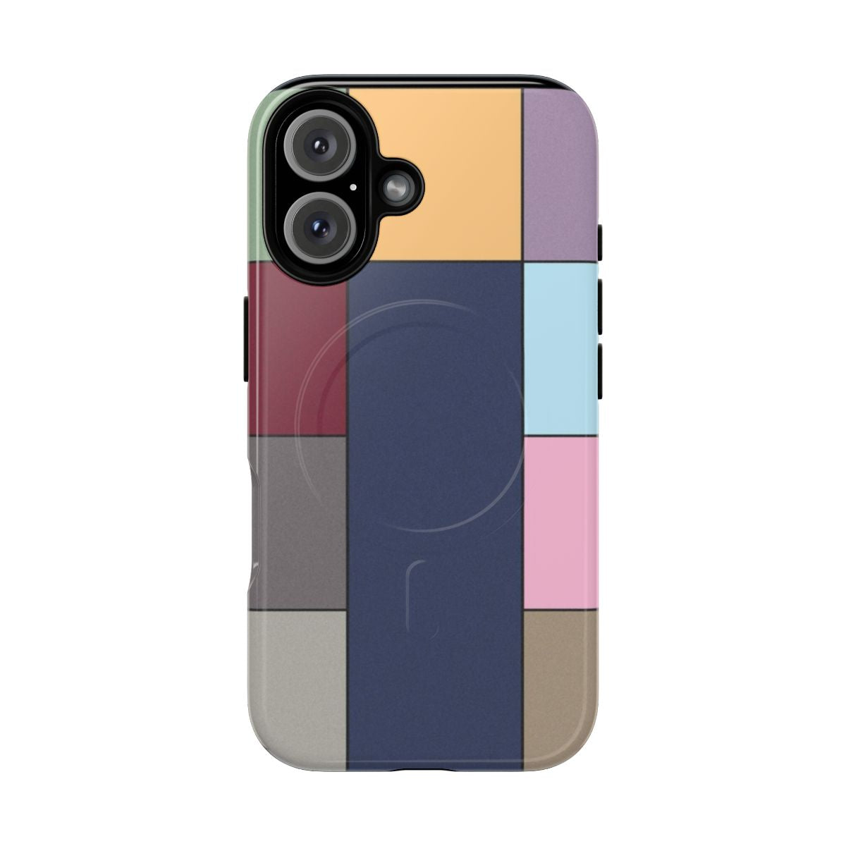 Minimalist phone case with Taylor Swift-inspired artwork