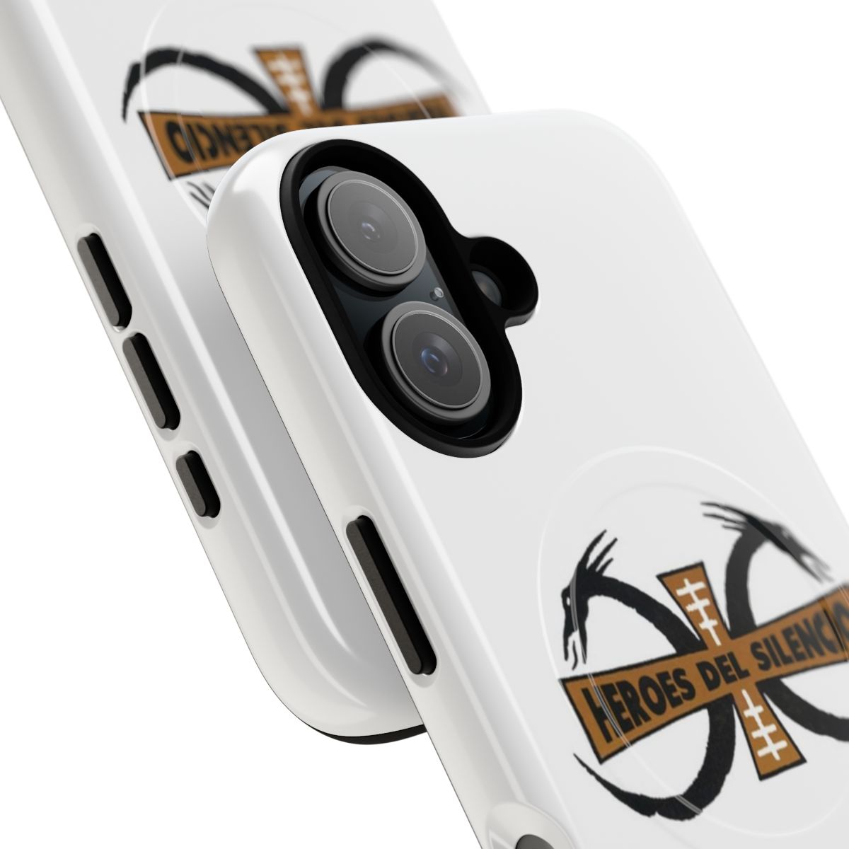 Heroes of Silence Magnetic Tough Phone Case - Detail