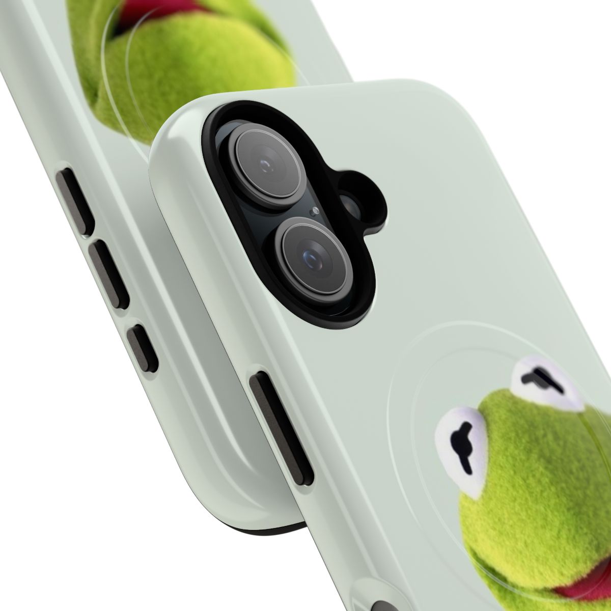 Green Frog Inspired Tough Phone Case for iPhone and Android - Detail