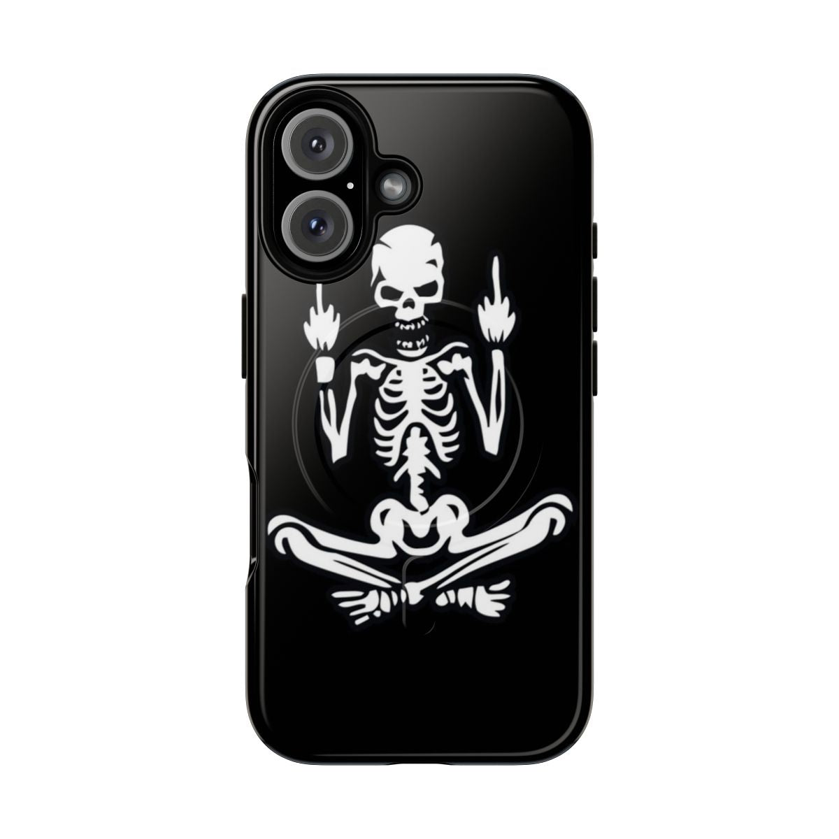 Skull Skeleton Magnetic Tough Phone Case for Music Fans