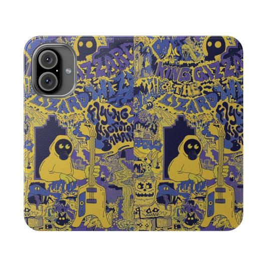 Bananaments inspired flip cover phone case design