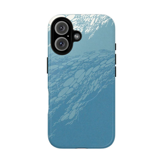 Magnetic tough phone case featuring the Boris Flood logo and branding