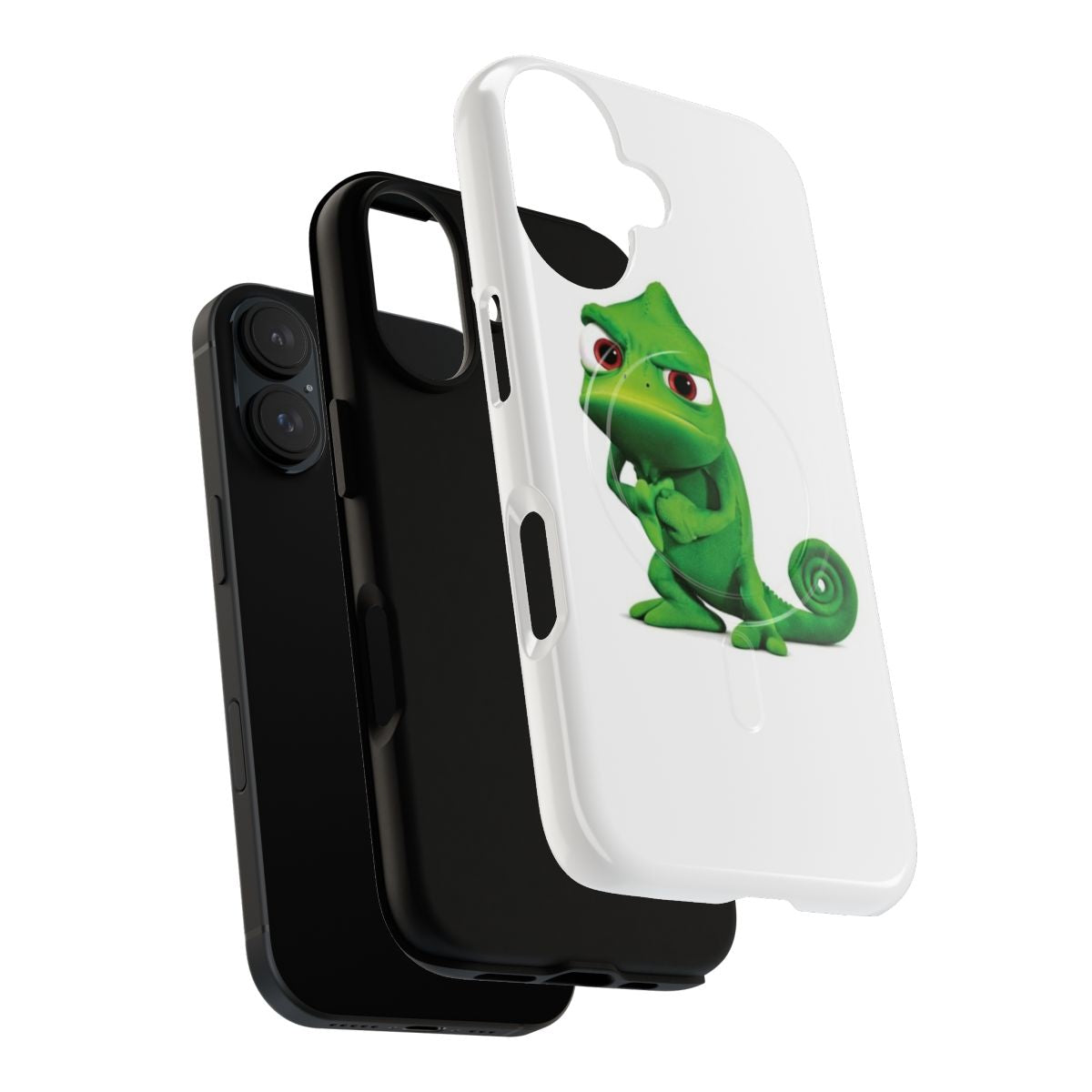 Durable magnetic tough phone case with a design inspired by Disney's Tangled - Layers