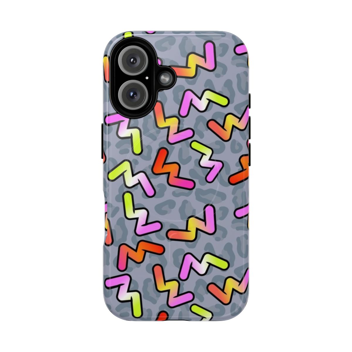 Stylish Daniel Ricciardo-inspired phone case with a retro 90s pattern design