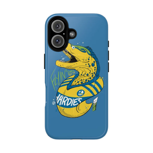 Parramatta Eels Rugby League Magnetic Phone Case with Fan Art Design