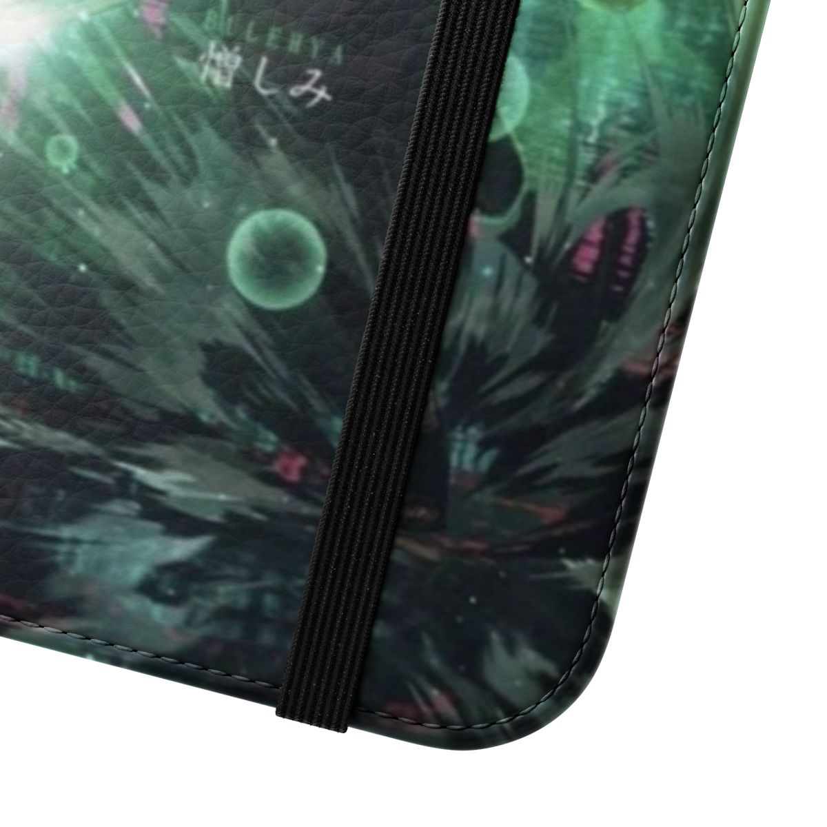 Anime inspired Shisui Susano flip cover phone case featuring the iconic Susano technique from the Naruto series. - Close Up