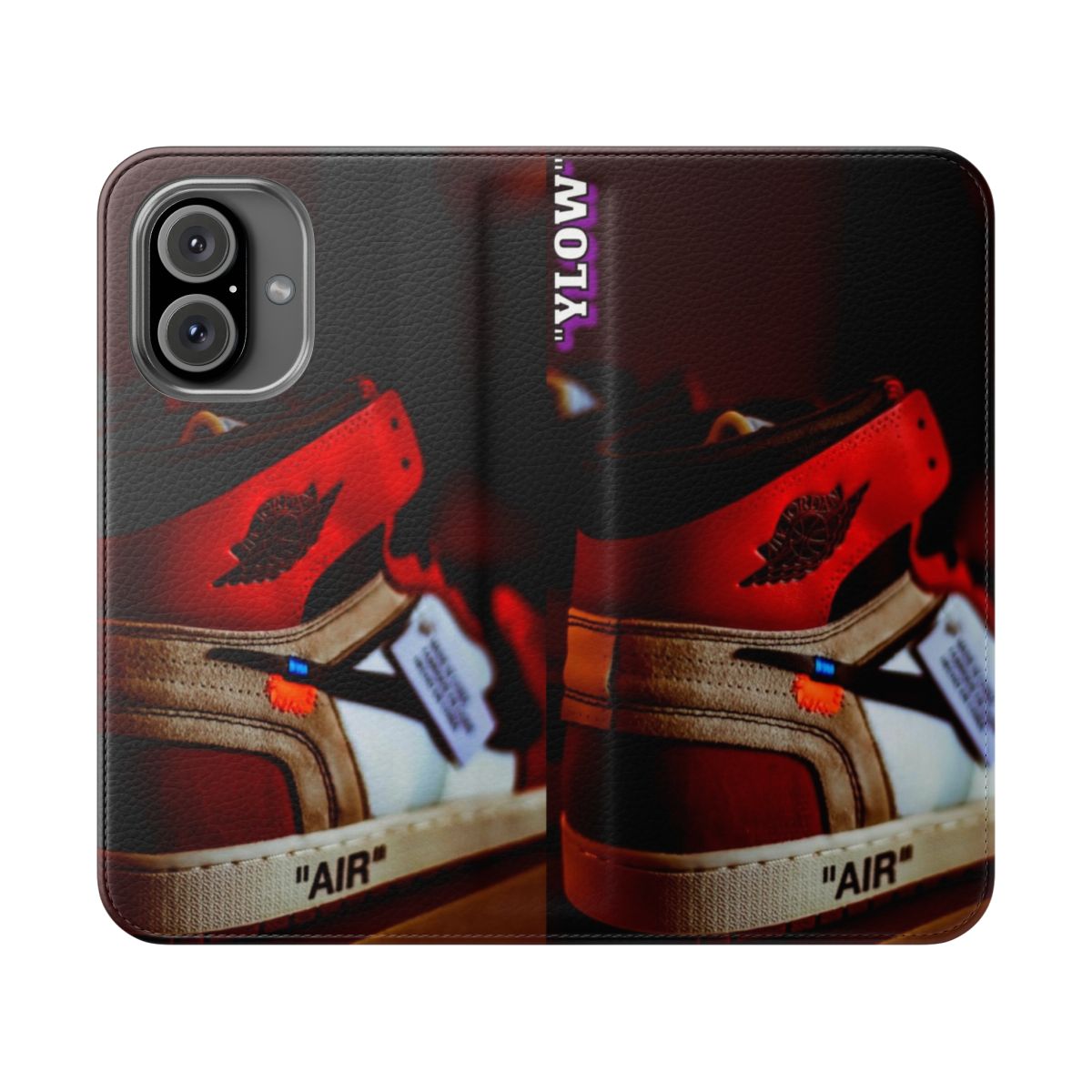 Premium Jordan 1 Inspired Flip Cover Phone Case