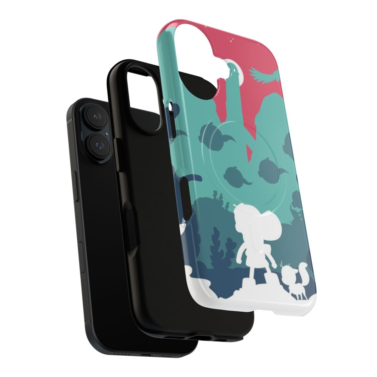 Enchanting magnetic tough phone cases featuring characters from the fantasy series - Layers