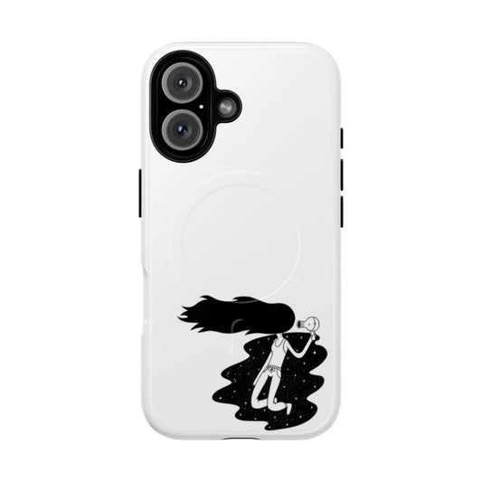 Magnetic tough phone case featuring Marceline the Vampire Queen from the cartoon series Adventure Time