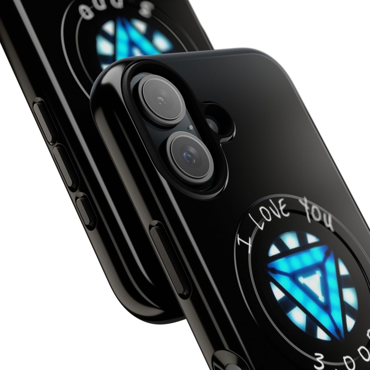 Magnetic phone case featuring an Arc Reactor inspired by the Marvel Cinematic Universe - Detail