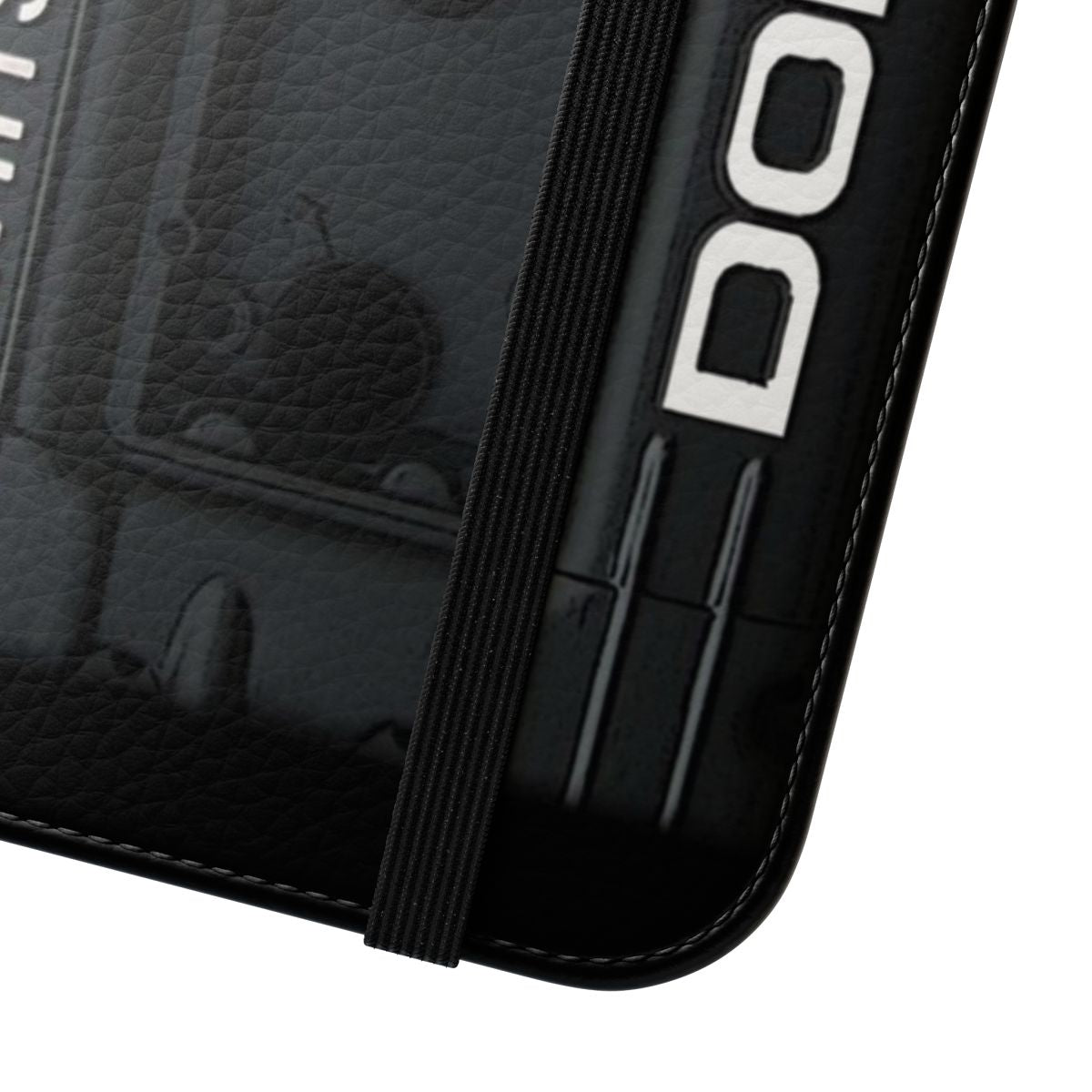 Customized Mitsubishi 4G63 Valve Cover Phone Case in Black - Close Up