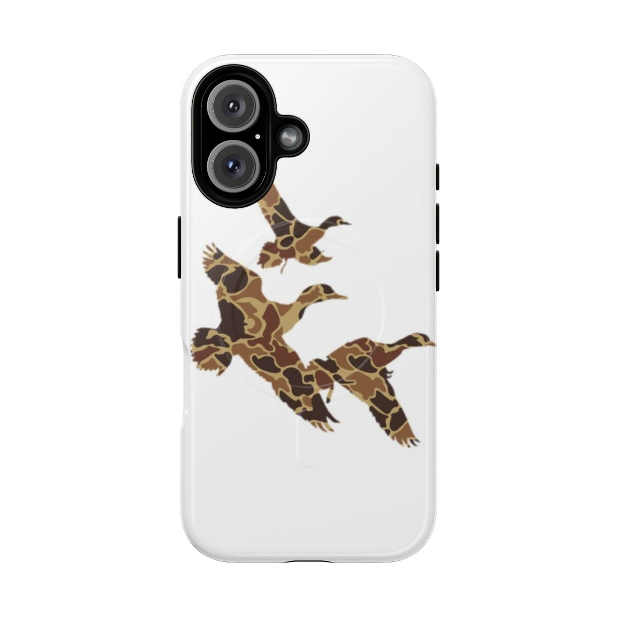 Camo Ducks Magnetic Tough Phone Cases for Hunting Enthusiasts