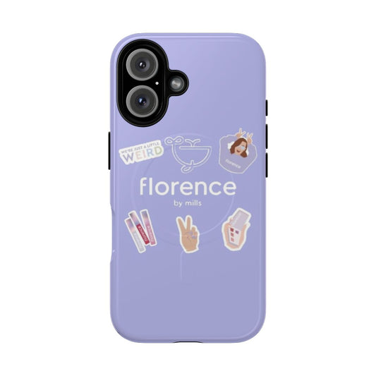 Florence by Mills inspired magnetic tough phone case