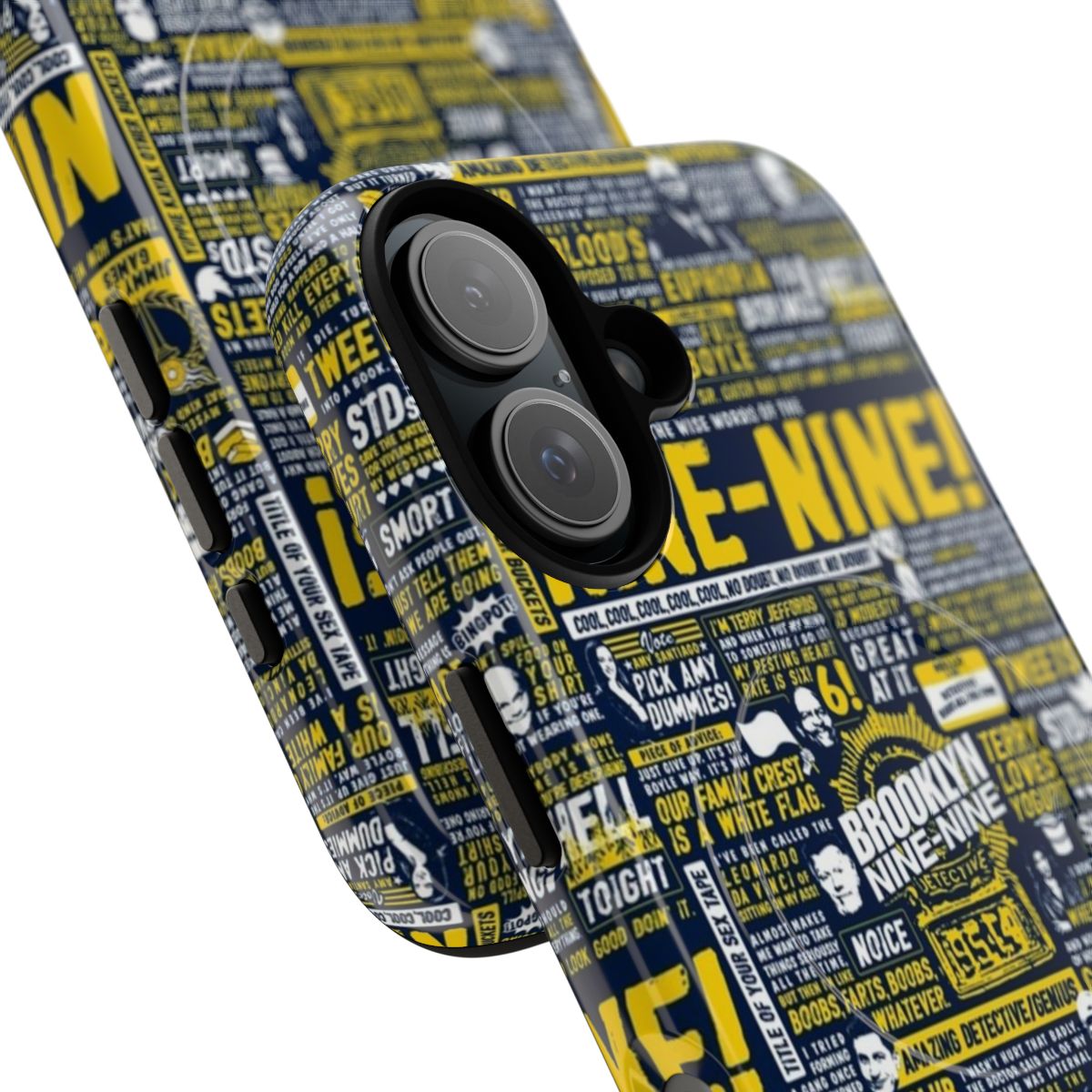 Brooklyn Nine-Nine inspired magnetic tough phone cases - Detail