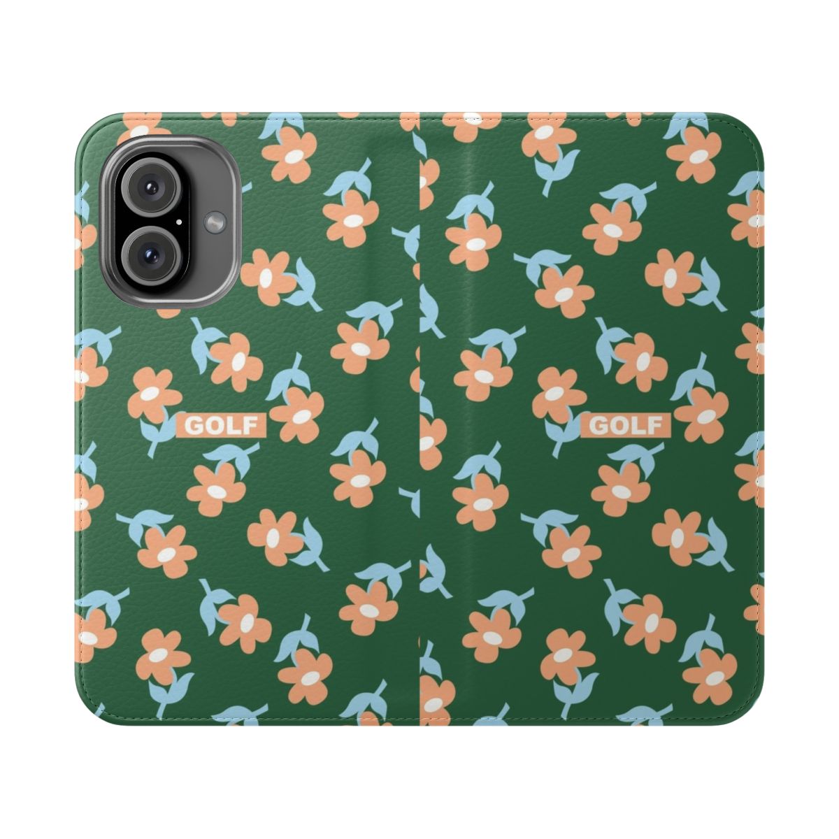 Floral Tyler the Creator Inspired Flip Cover Phone Case