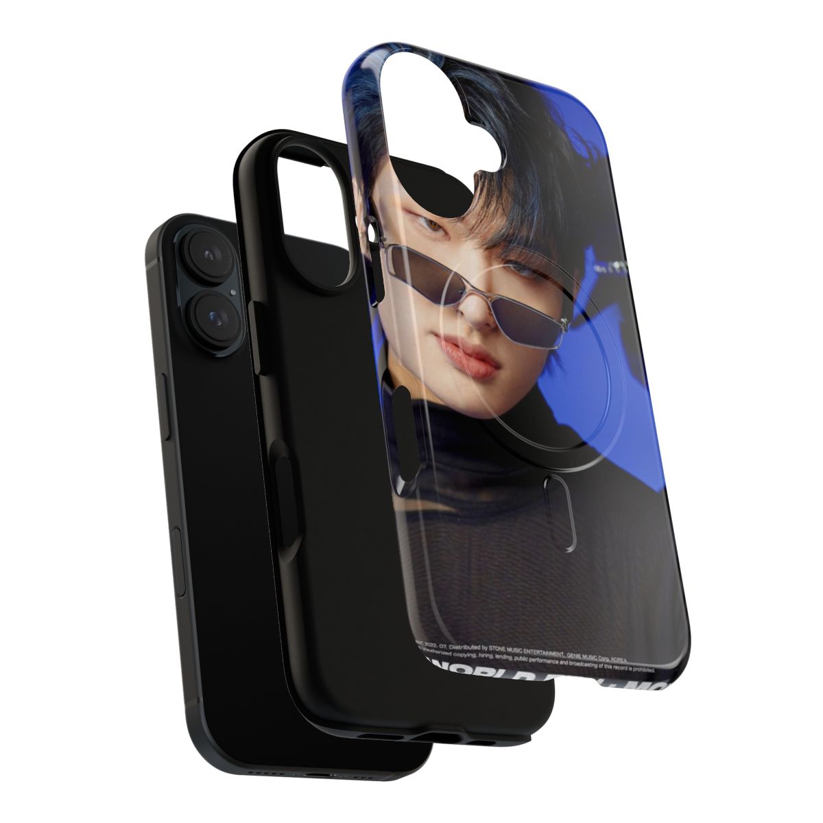 ATEEZ Mingi Magnetic Tough Phone Case - Layers