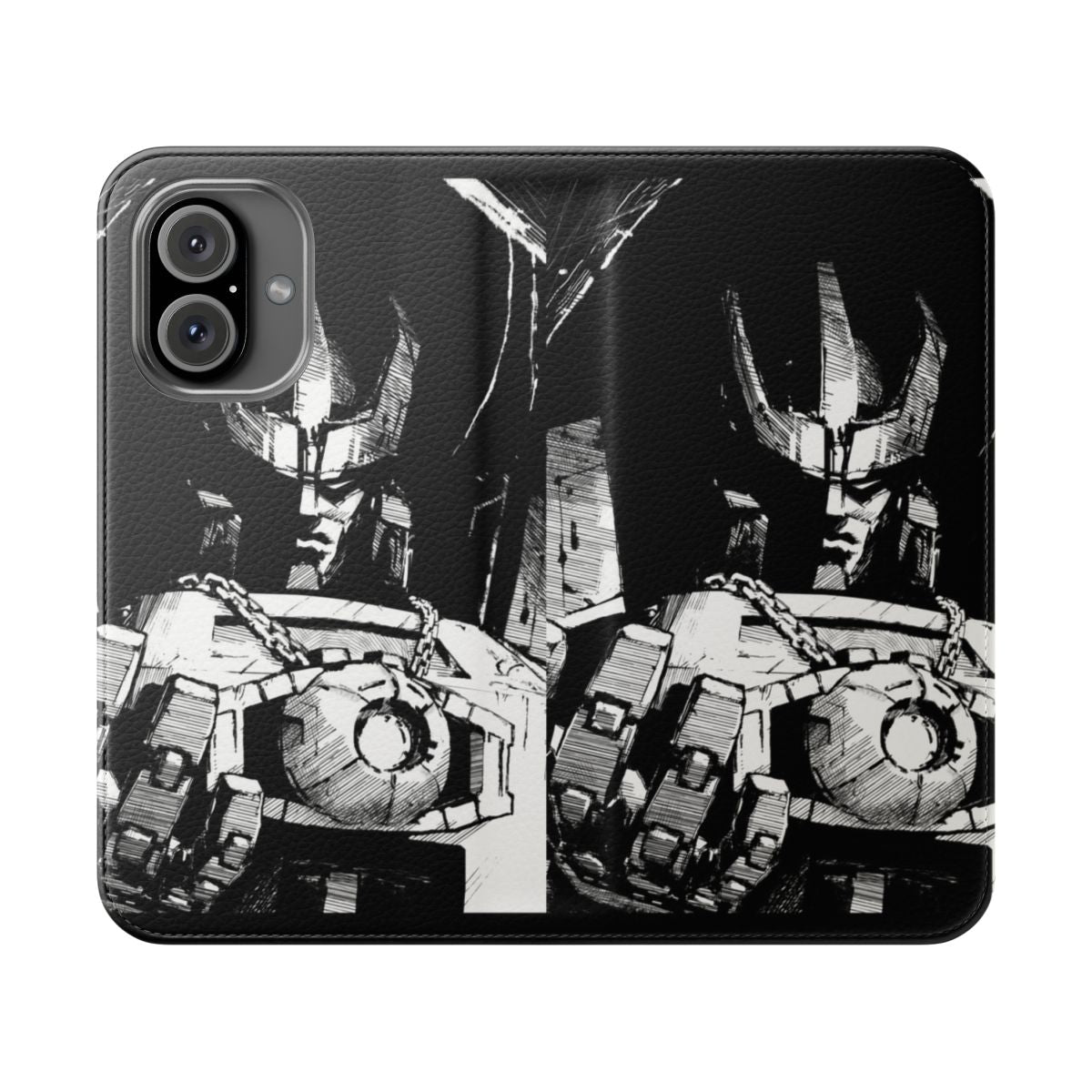 Transformers-themed Galvatron flip cover phone case