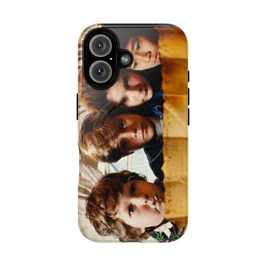 Tough phone case design featuring a nostalgic 90s film, the Goonies.