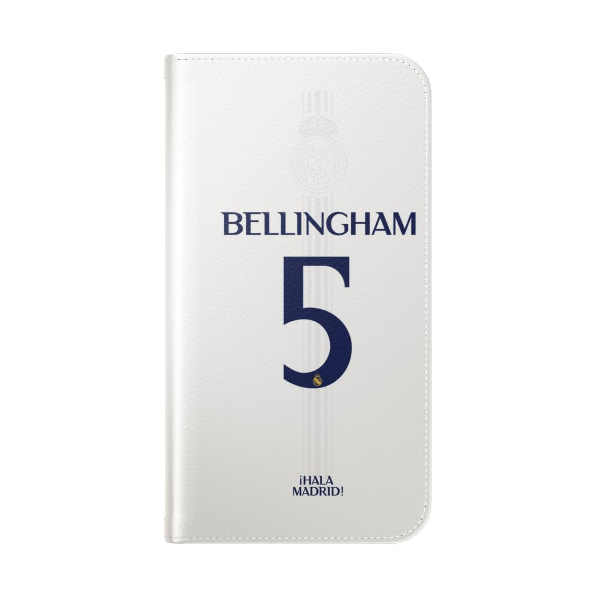 Bellingham-Inspired Flip Cover Phone Case for Smartphones - Folded Back