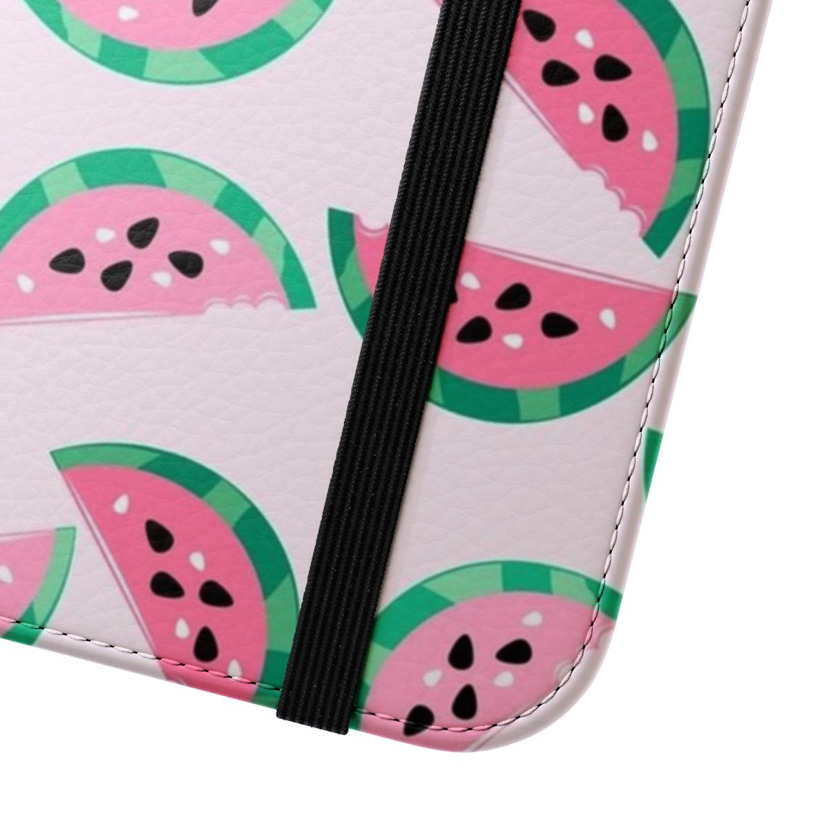 Vibrant and pastel watermelon pattern phone case - Close Up