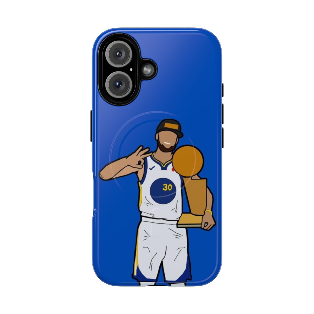 Golden State Warriors Magnetic Tough Phone Case featuring Steph Curry