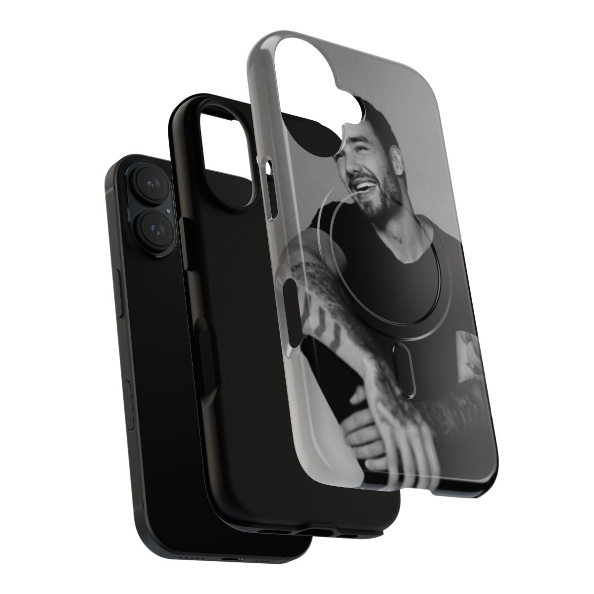 Liam Payne Inspired Phone Case with Magnetic Tough Design - Layers