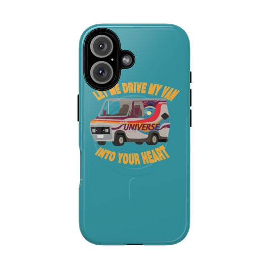 Magnetic tough phone case with "Let Me Drive My Van Into Your Heart" Steven Universe fanart design